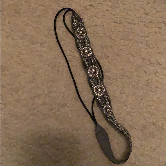 Grey Decorative Headband - Picture 1 of 3
